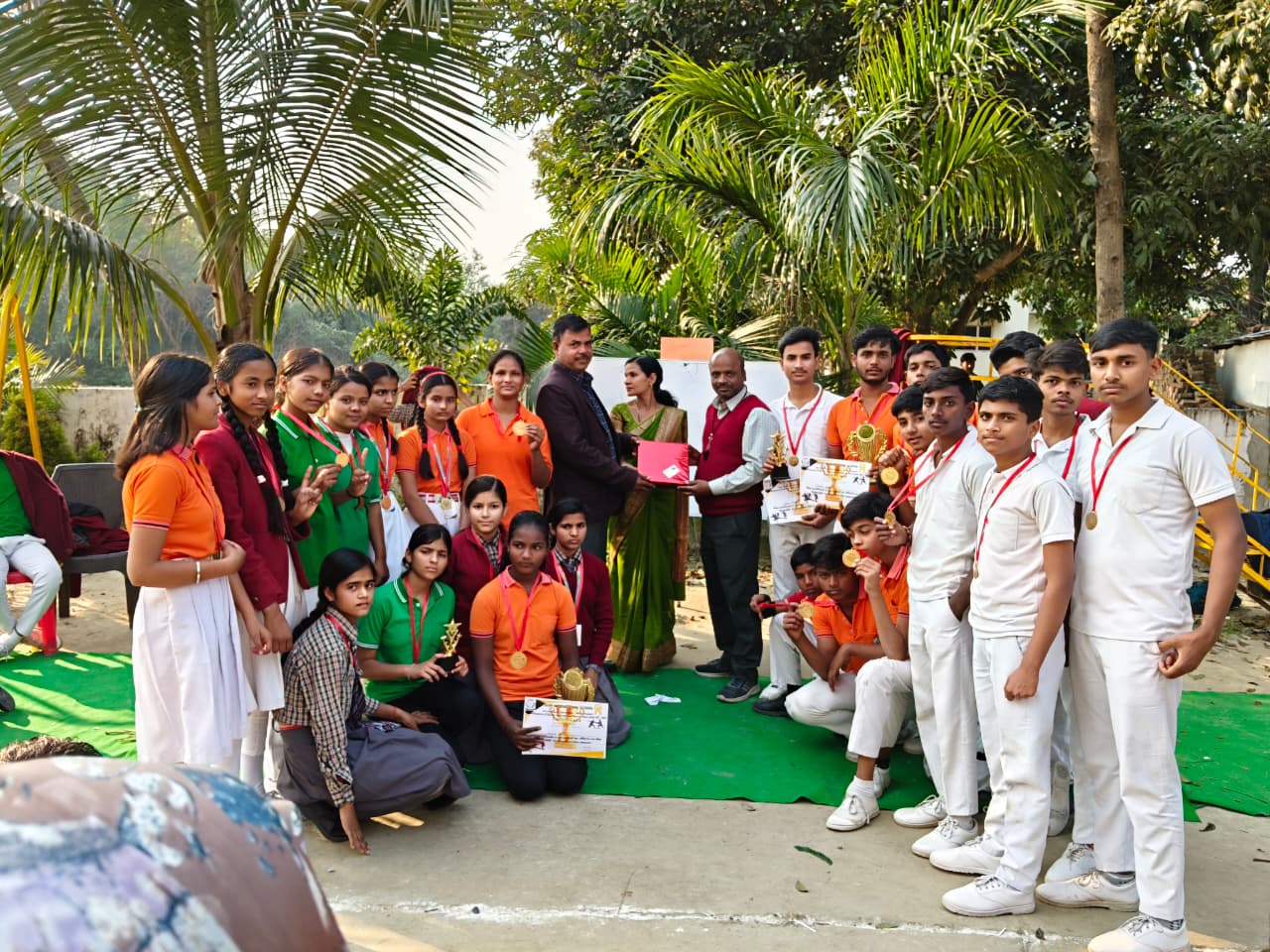 Prize distribution